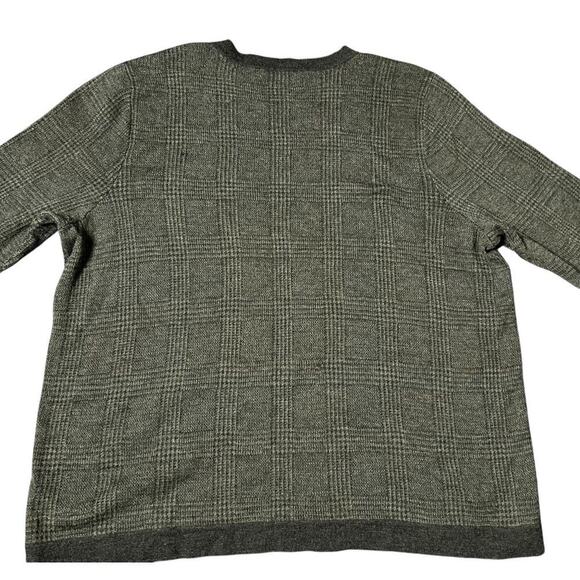 Lauren Ralph Lauren Plaid Size 100% Wool Multi Gray Sweater - Picture 12 of 13